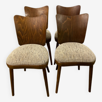 Chaises vintage en bois