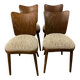 Chaises vintage en bois