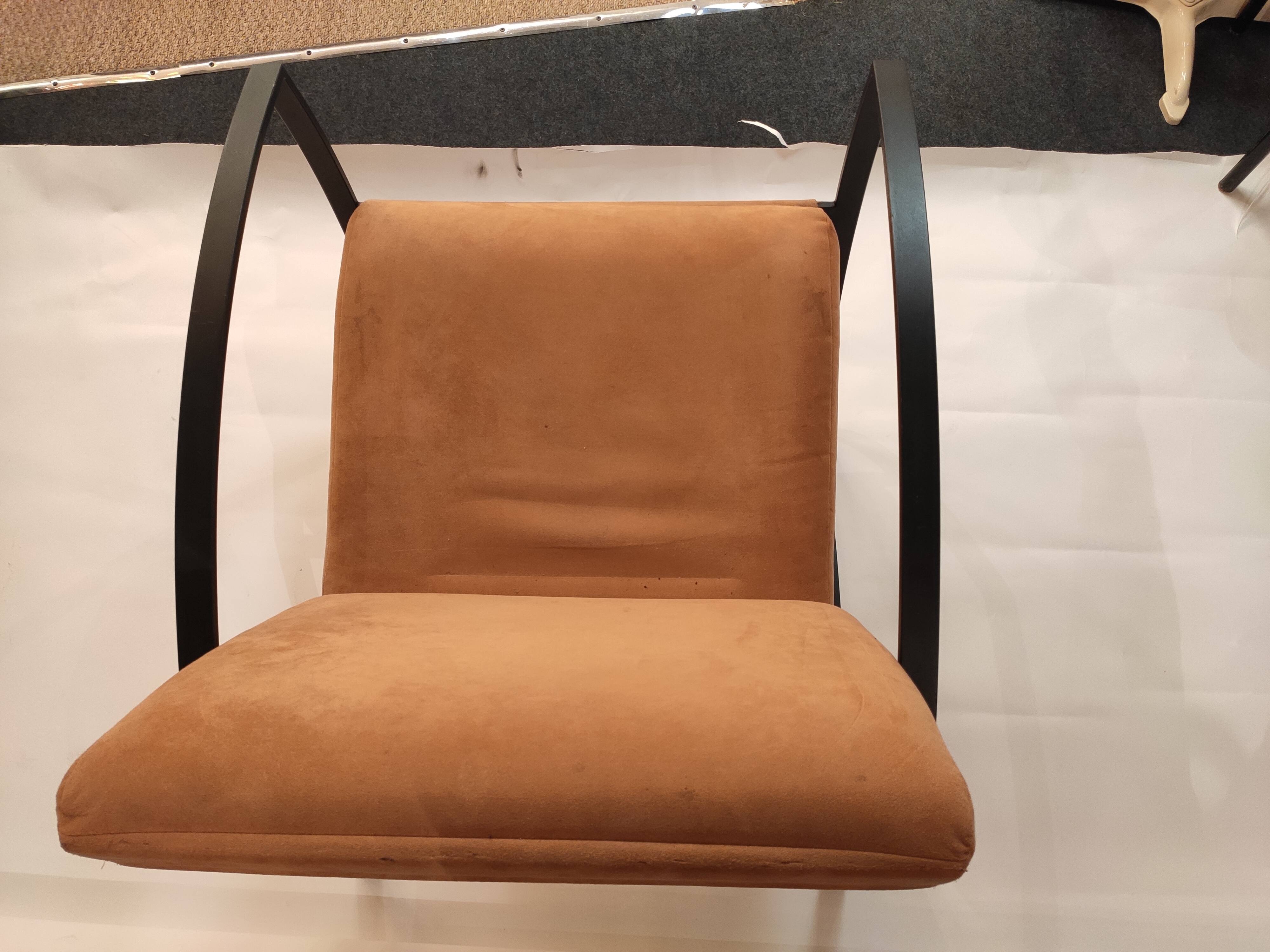 Orange armchair 1960