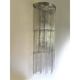 Collection de appliques murales transparentes modernes "Tronchi" — Ensemble de 4