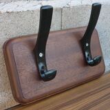 Wooden and Bakelite coat holder