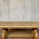 Table monastere en chene longueur 250 cm