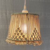 Suspension in macramé – 60s/70s