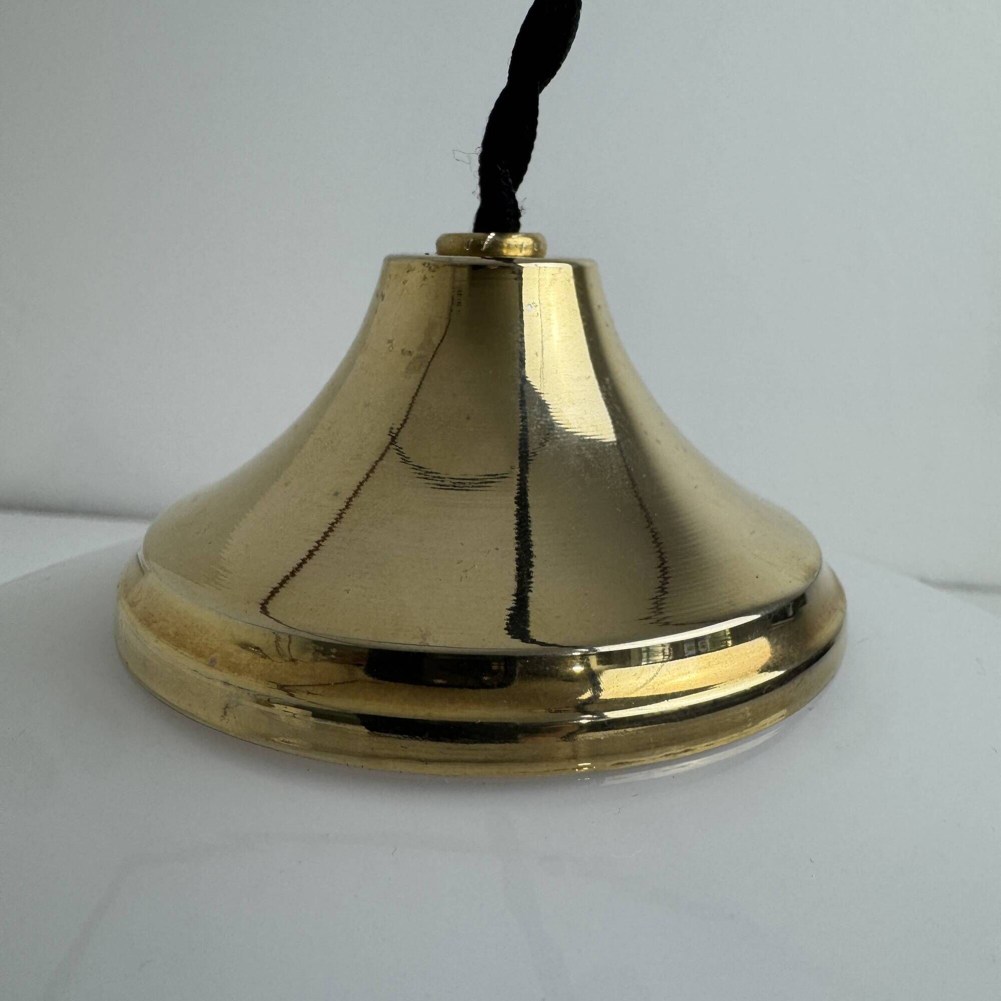VINTAGE OPALINE SUSPENSION LIGHT 1970