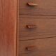 Rare teak chest of drawers by Carl Aage Skov for Munch Møbler / Mid-century Danish modern design / 1960s