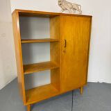 Armoire en bouleau moderniste du milieu du siècle par Coen De Vries pour Everest, années 1950