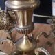 Lustre monumental en bronze