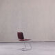 Vintage tubular steel dining chair, Italy, 1970’s