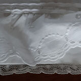 Embroidered old pillowcases