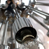 Suspension spoutnik des années 1970 par motoko ishii pour staff germany space age