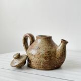 Pyrite stoneware teapot