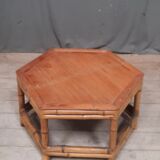 Small bamboo coffee table