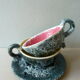 Set of 2 bowls and 1 Luc Vallauris ceramic plate from the 60s
