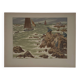 Lithographie par Henri Rivière Au Vent de Noroît - Les Mousses
