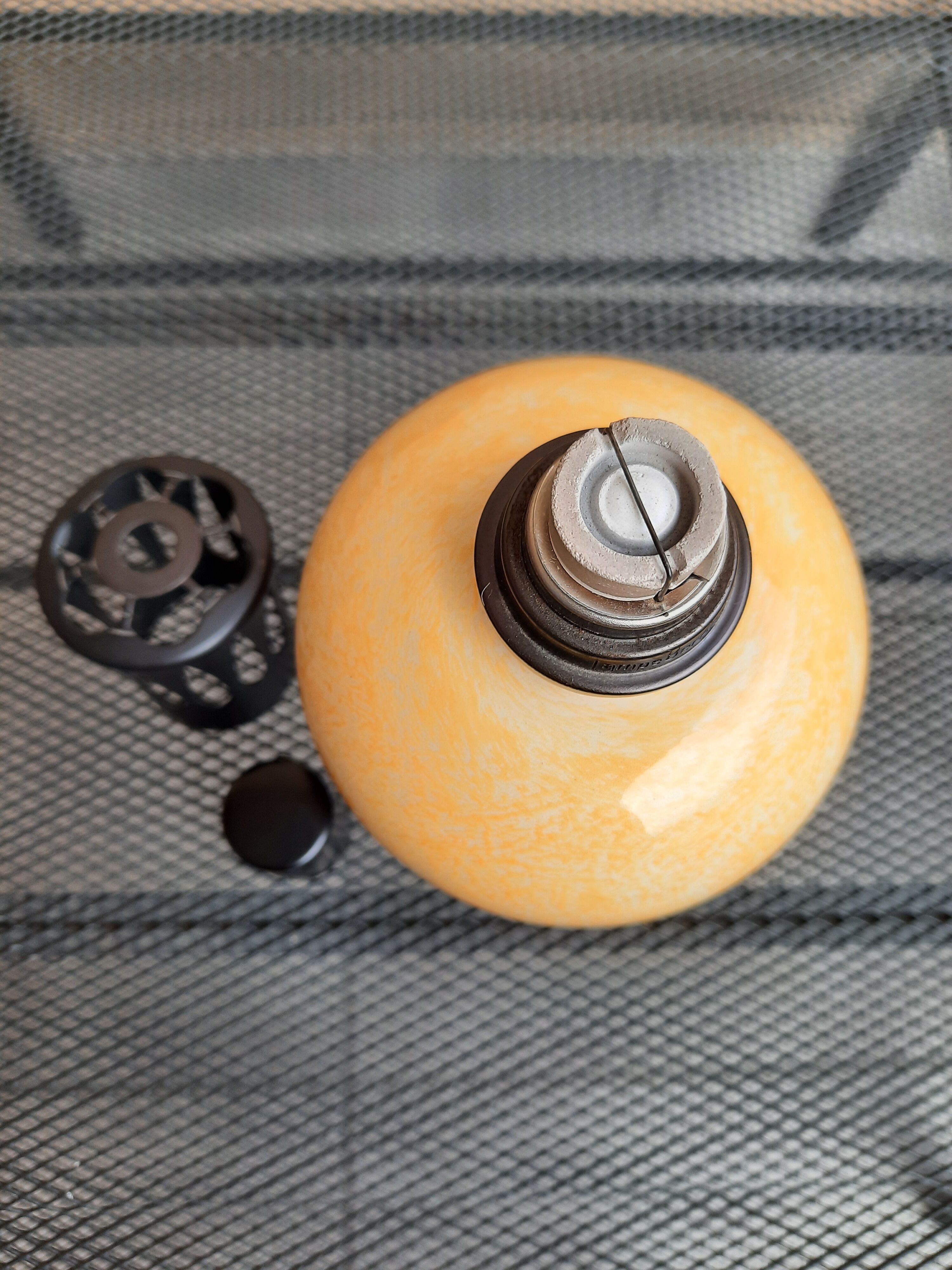 Berger lamp, st Clement's earthenware, complete, perfect condition. (broadcaster, mood perfume)