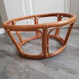 Papasan rattan chair