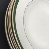 6 hollow plates XIX century Villeroy and Boch