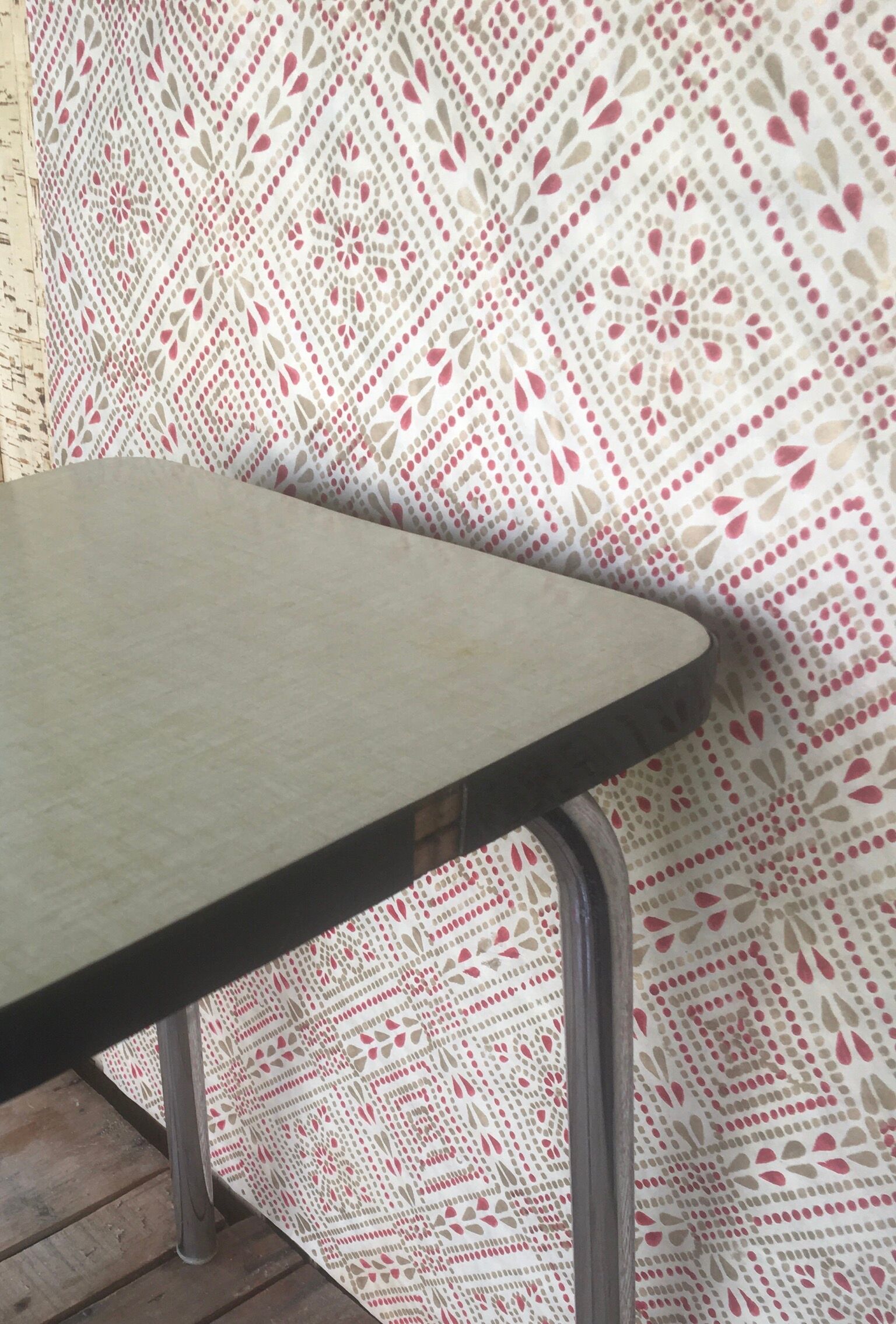 Tabouret formica 60s