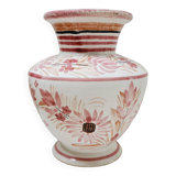 Quimper vase pink flowers