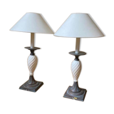 Lot de 2 lampes de chevets