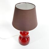 Scandinavian Modern Oxblood Red Table Lamp  by Gert Nyström for Hyllinge