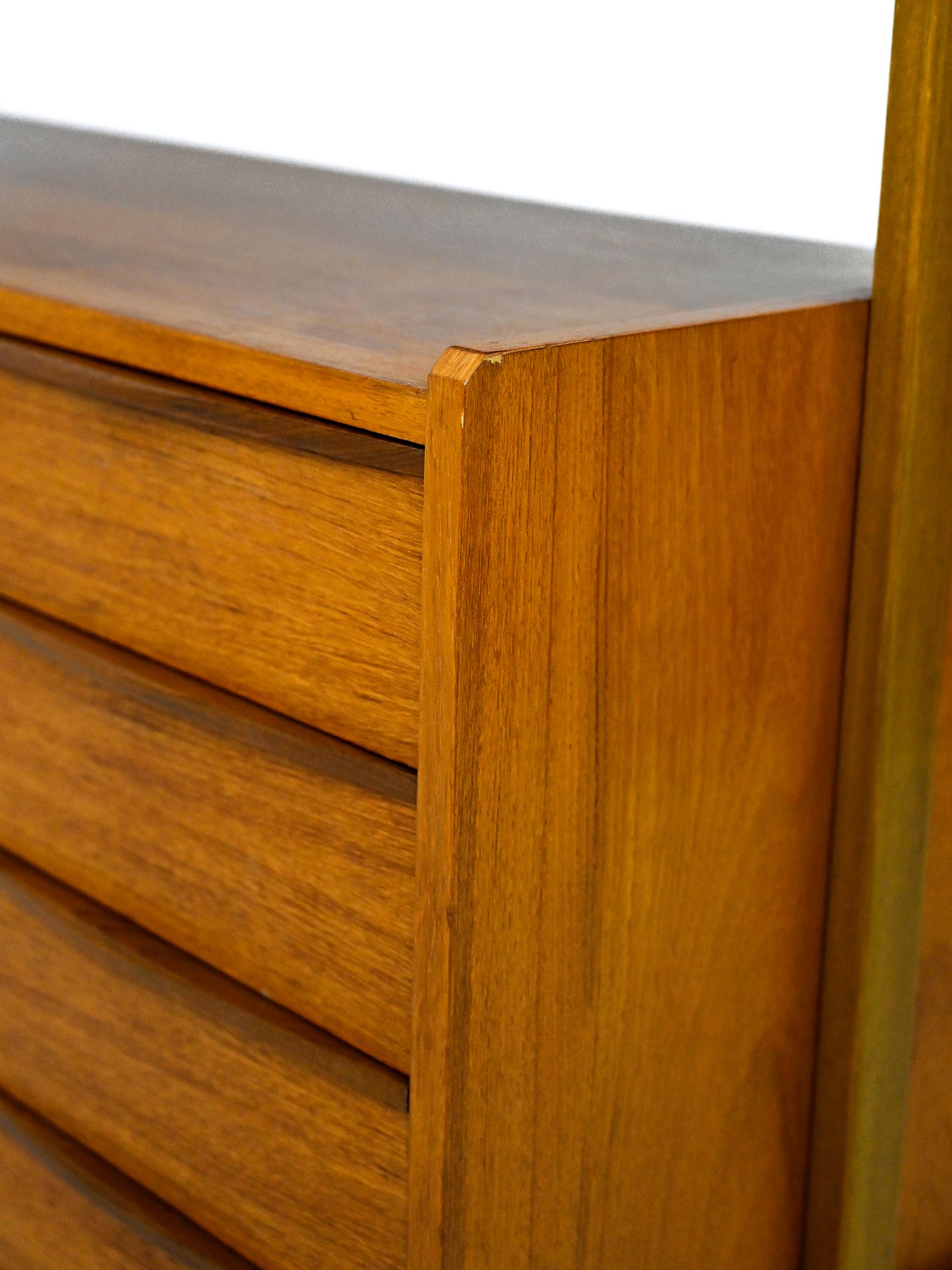 Sideboard bookcase with pull-out desk
