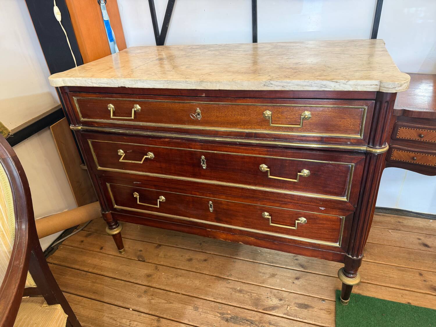 Commode Ecritoire Louis XVI