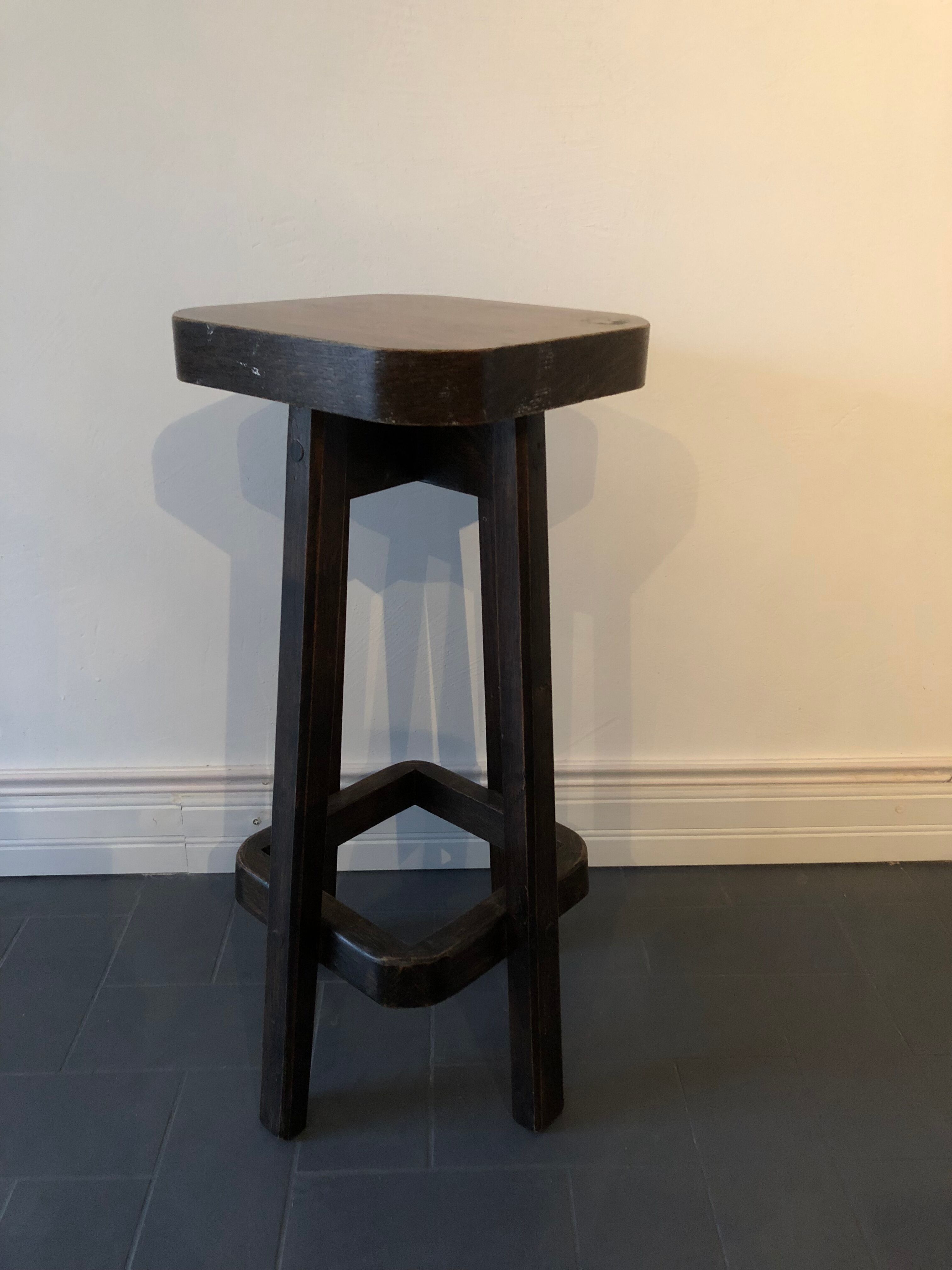 Vintage wooden stool