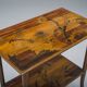 French Art Nouveau Marquetry Table by Emile Galle, 1900s