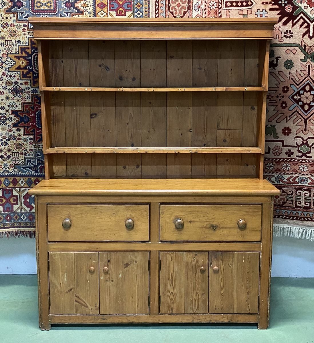 English buffet in early 20th century pine