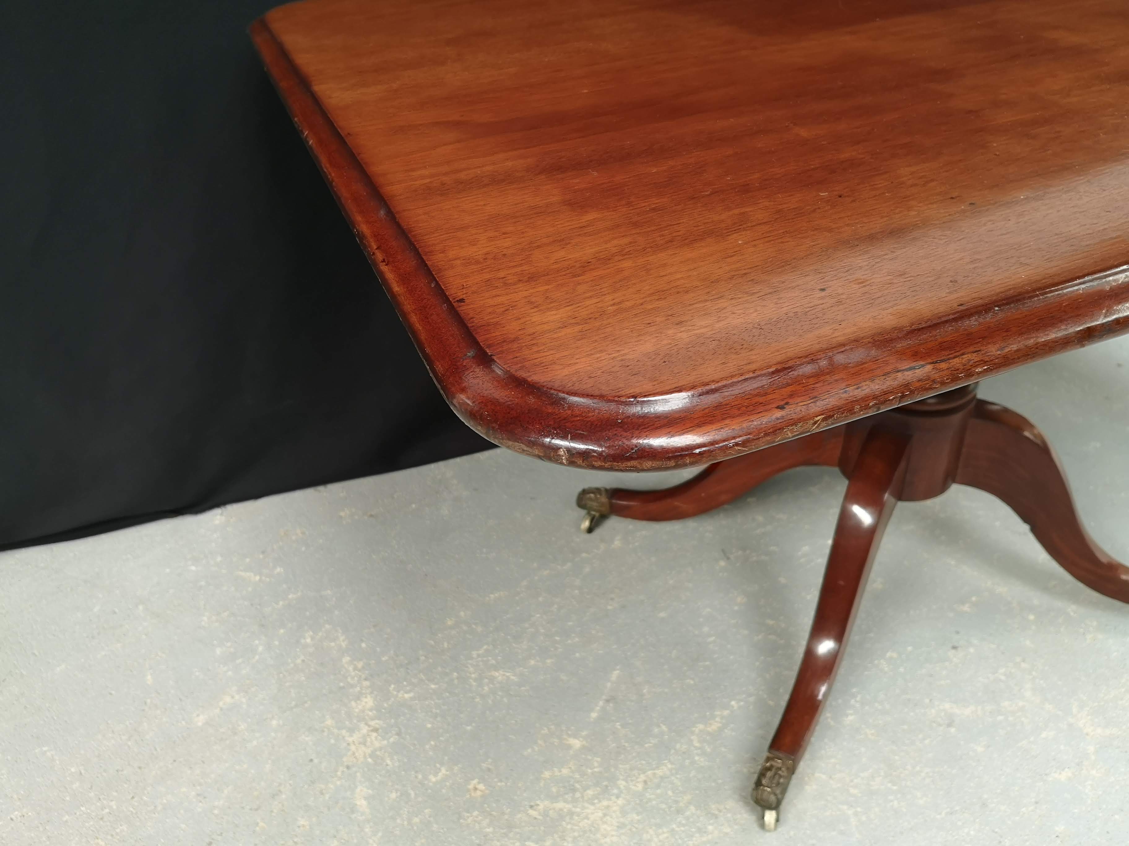 Mahogany English table