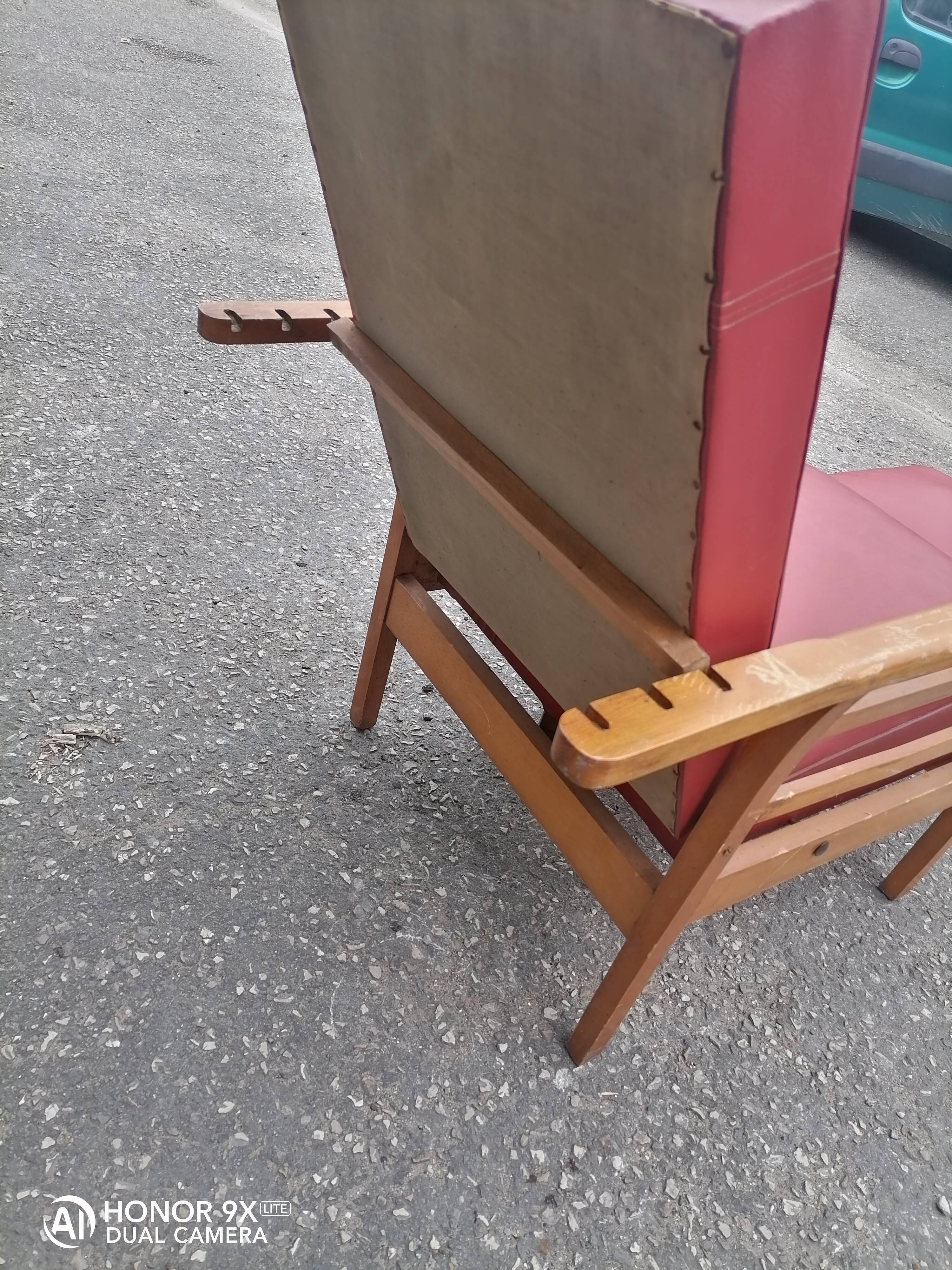 Fauteuil morris vintage 1950