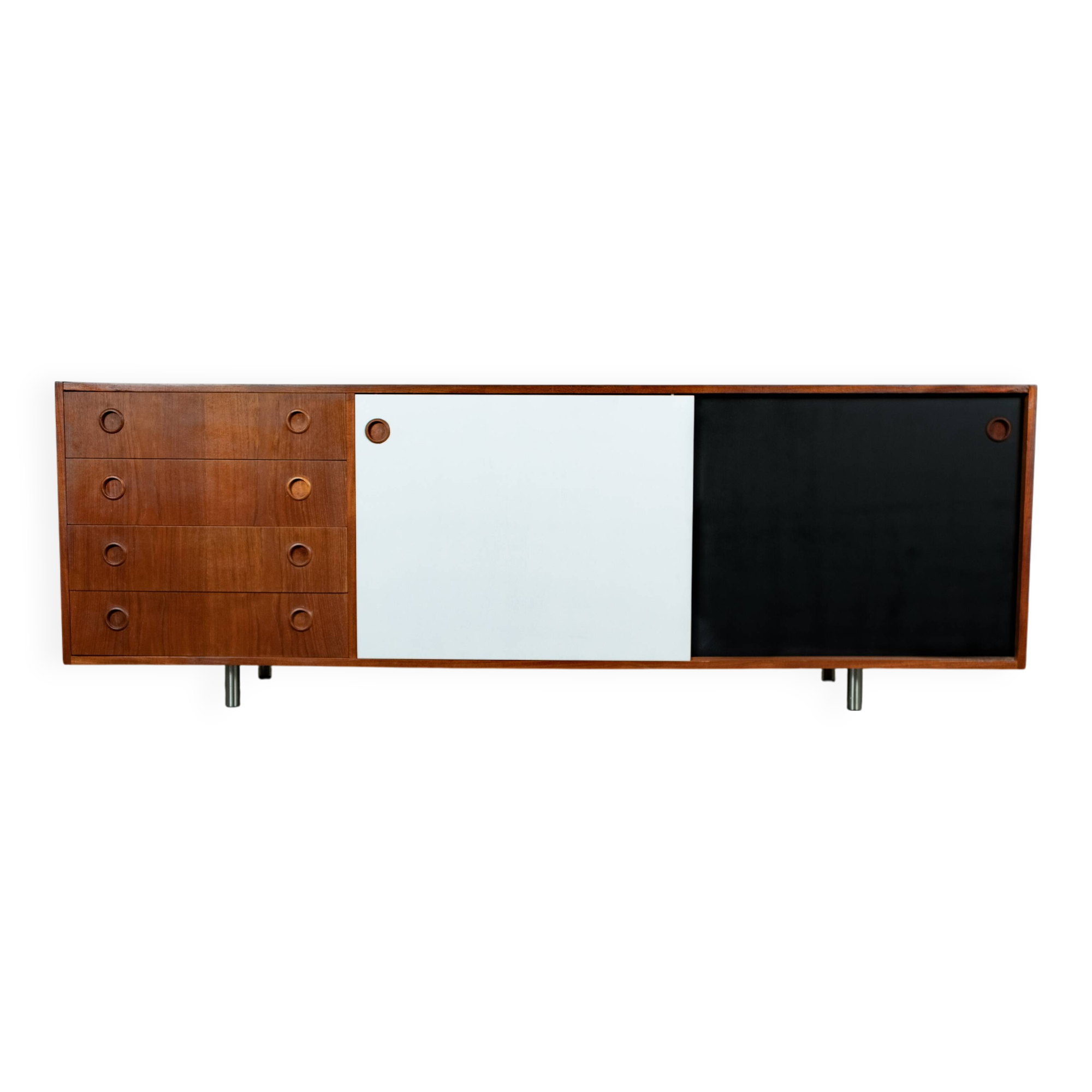 Teak sideboard by HW Klein for Bramin, Denmark, 1960