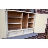 White wooden cabinet