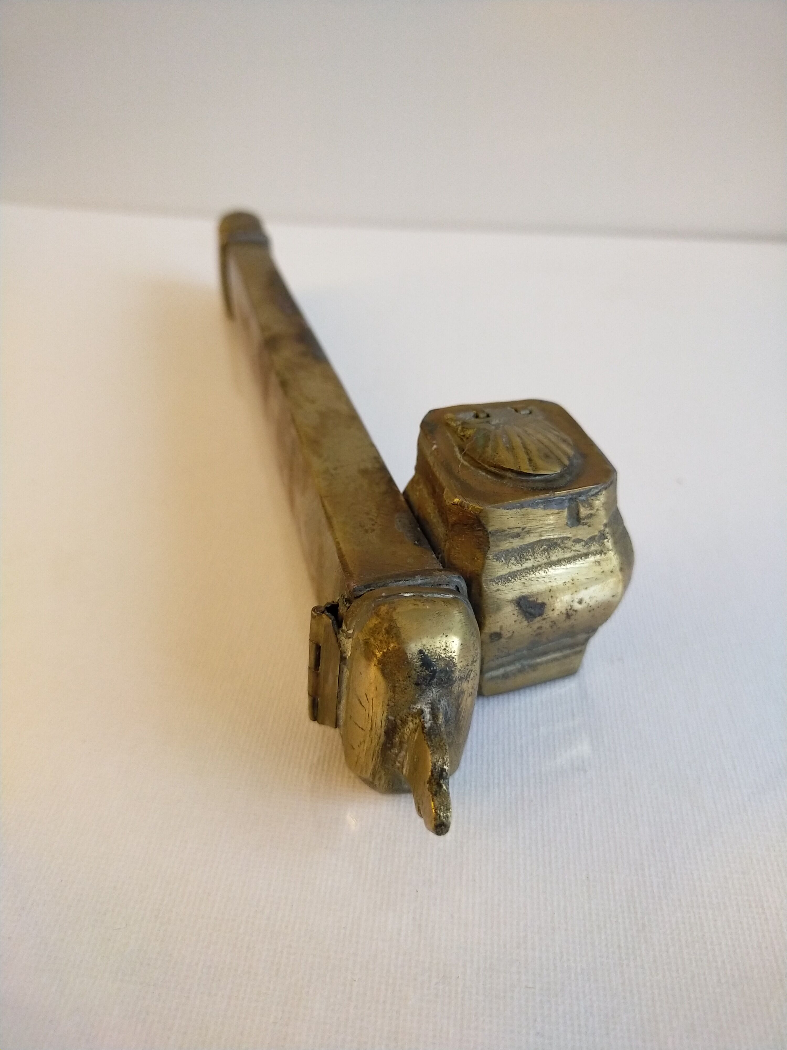 Brass case for writing