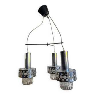 Vintage 70s chandelier / 'Massive' lighting