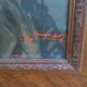 oil on canvas military portrait from the 1940s signed