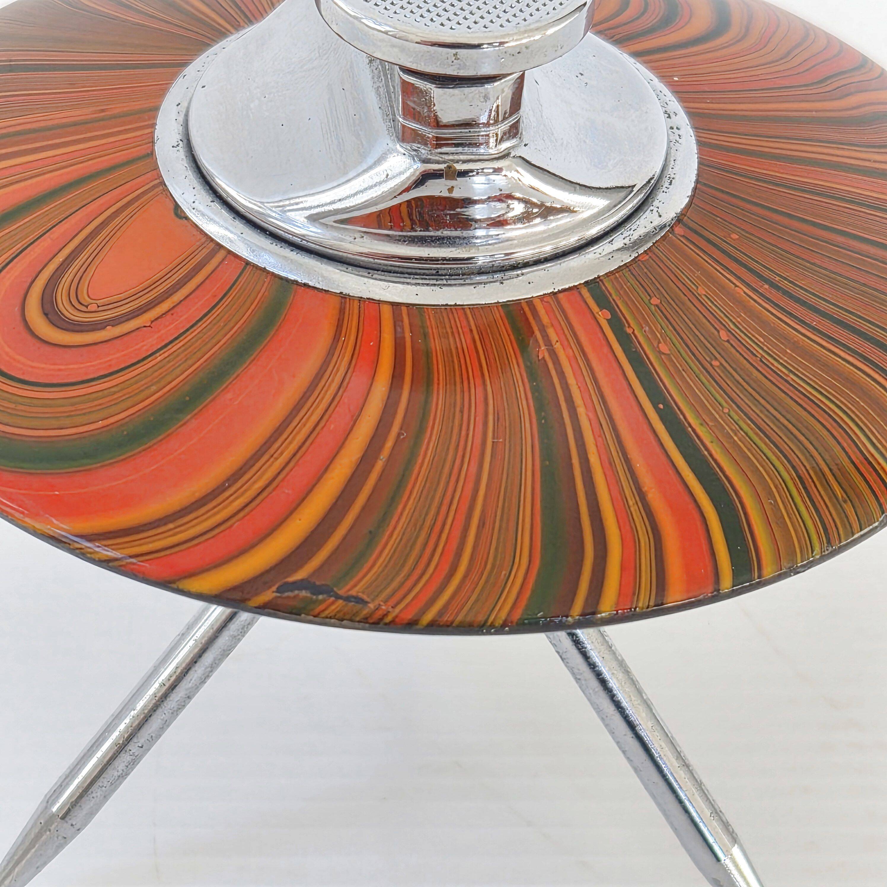 VINTAGE UFO BRIQUET TRIPOD 1960 ROCKABILLY 60S 1960S 1960S