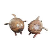 Boites noix de Coco Poisson