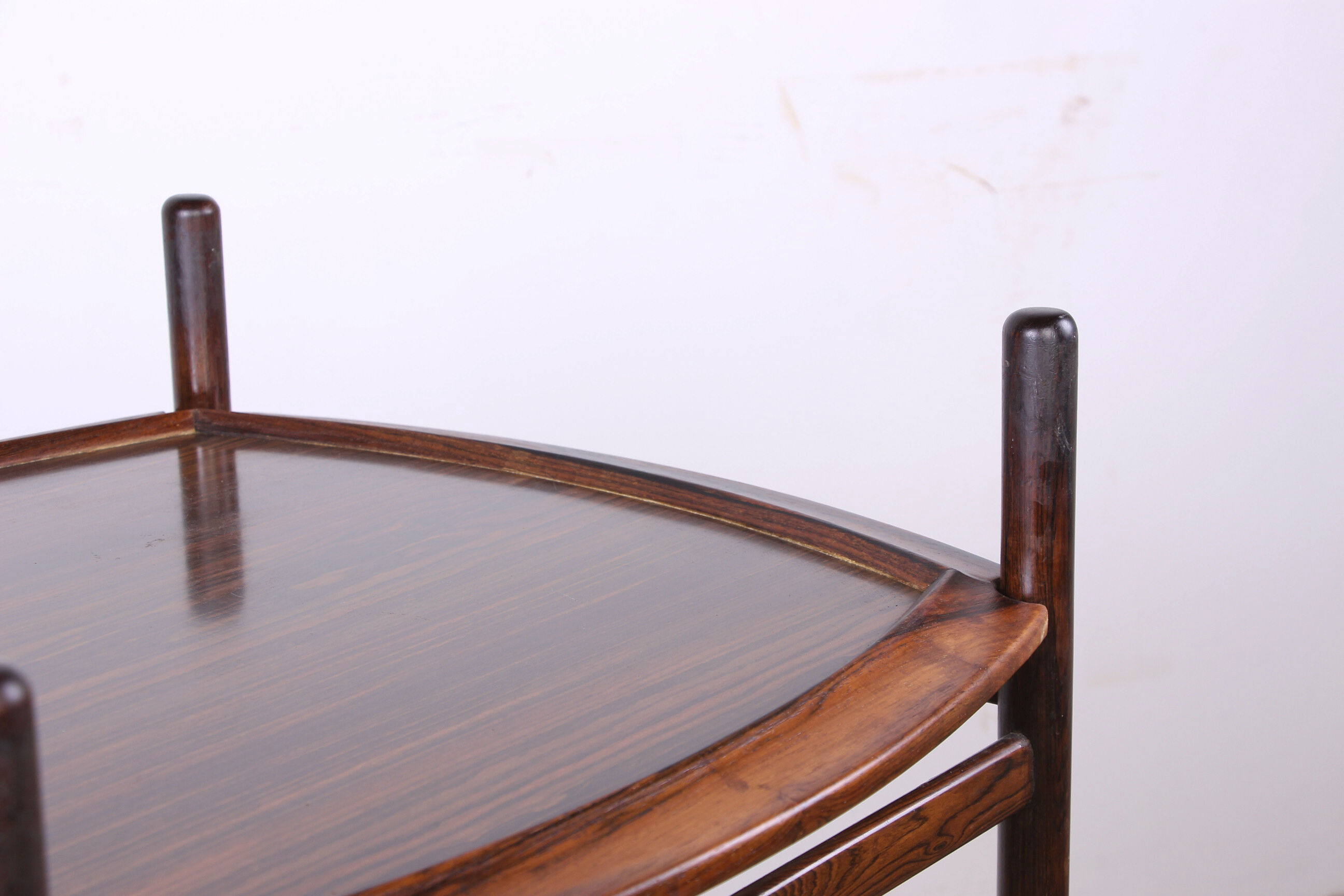 Brazilian service, 2 reversible trays Rosewood and Formica, Cantù Móveis for Interiores.