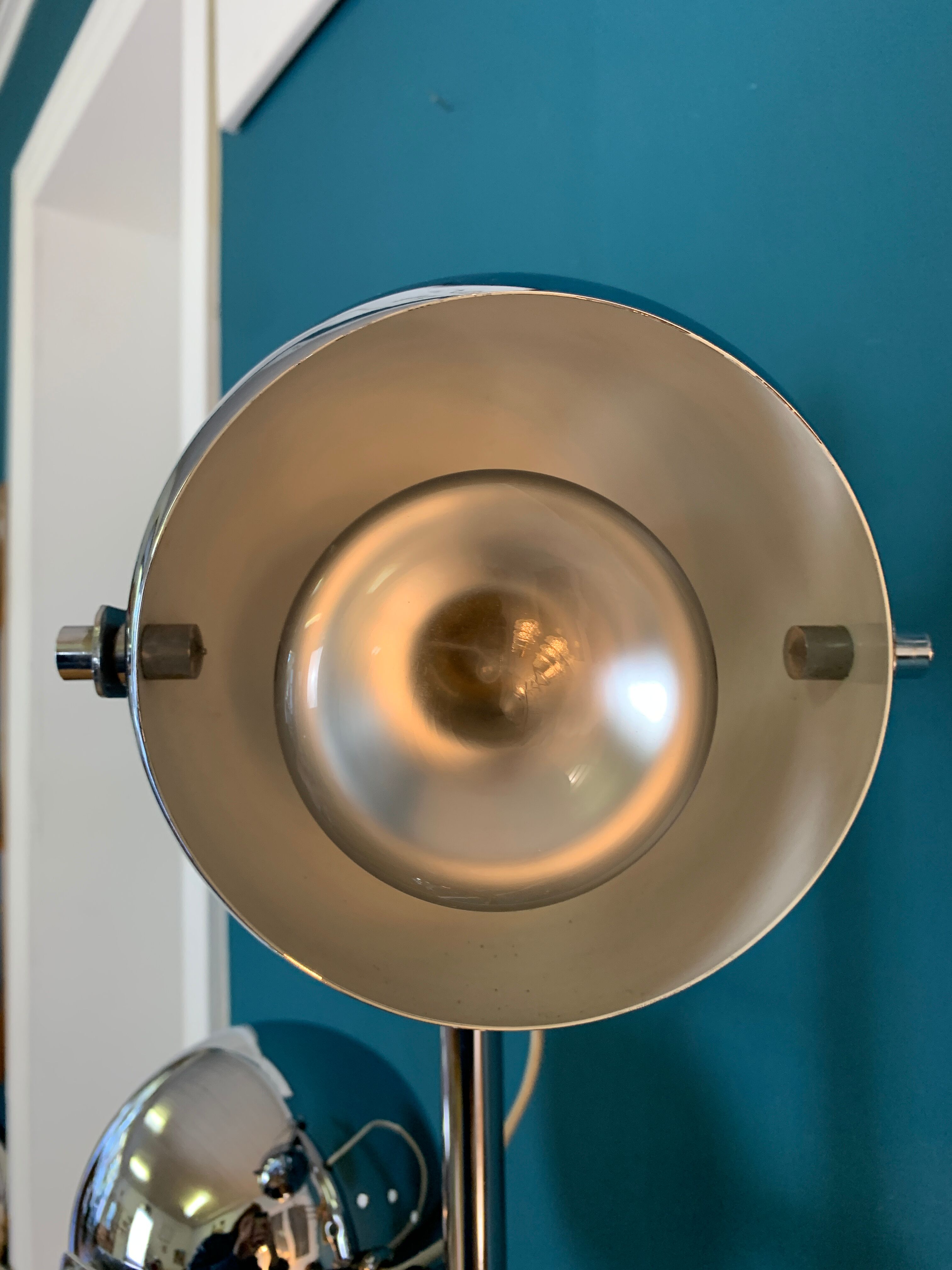 Eyeball floor lamp 70s