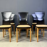 Vintage Pelope dining chairs by Francesco Binfarè for Cassina, 1990s