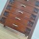Commode art déco plateau bois, meuble ancien vintage