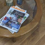 Vintage oak coffee table designed by G-Plan