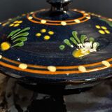 Soupière terre cuite vernissée Alsace