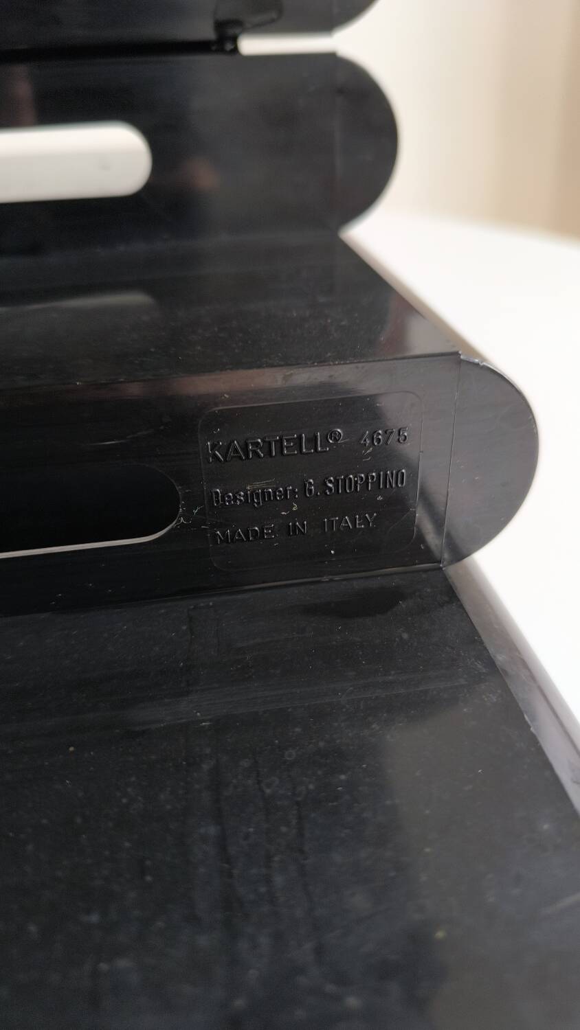 Magazine Rack by Giotto Stoppino for Kartell 1960