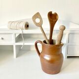 Stoneware pitcher