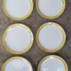 Lot de 6 assiettes Biarritz
