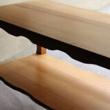 Large solid beech serving trolley from... the Hôtel Matignon!