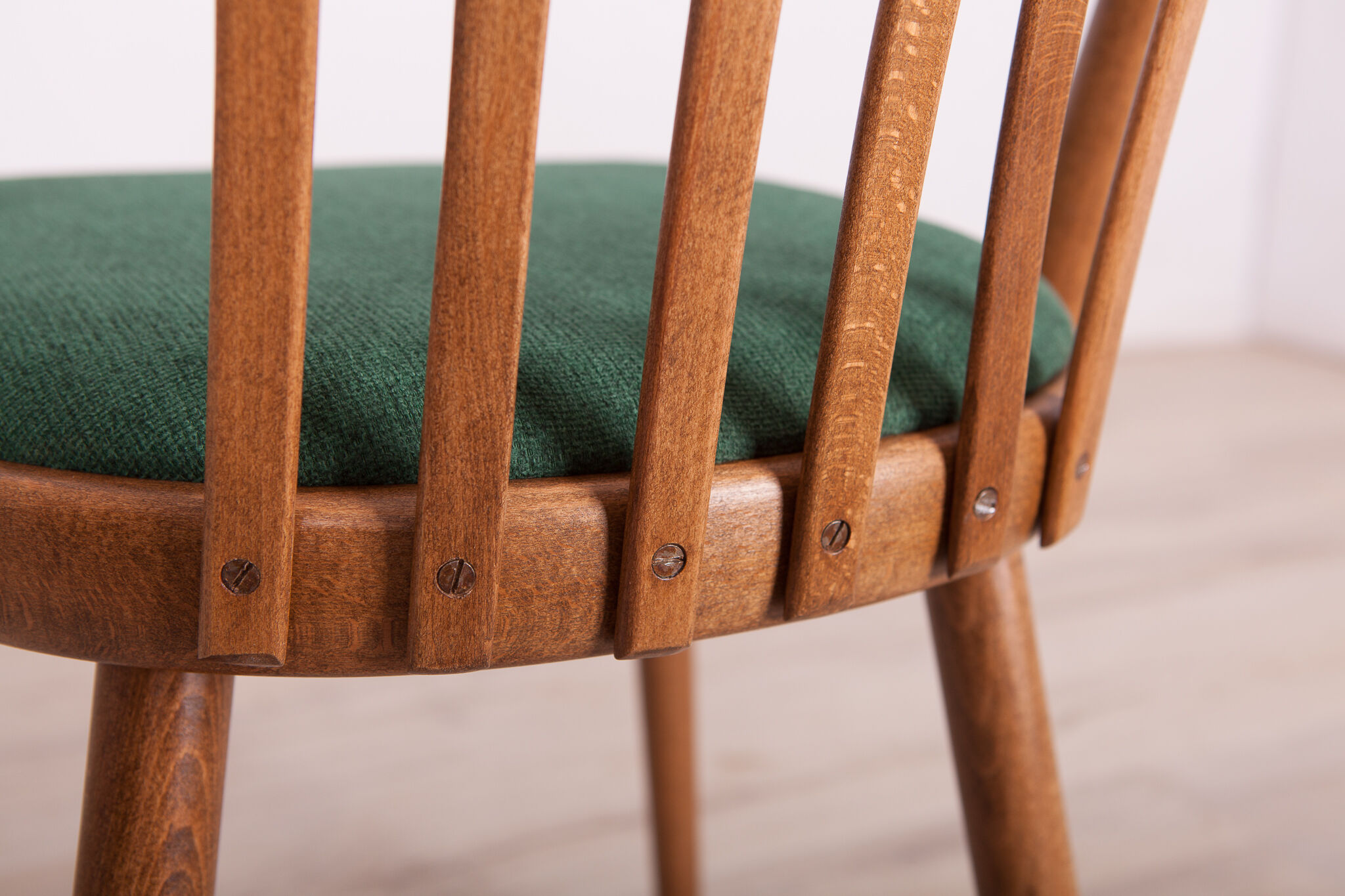 Green Dining Chairs by Antonín Šuman for Ton, 1960